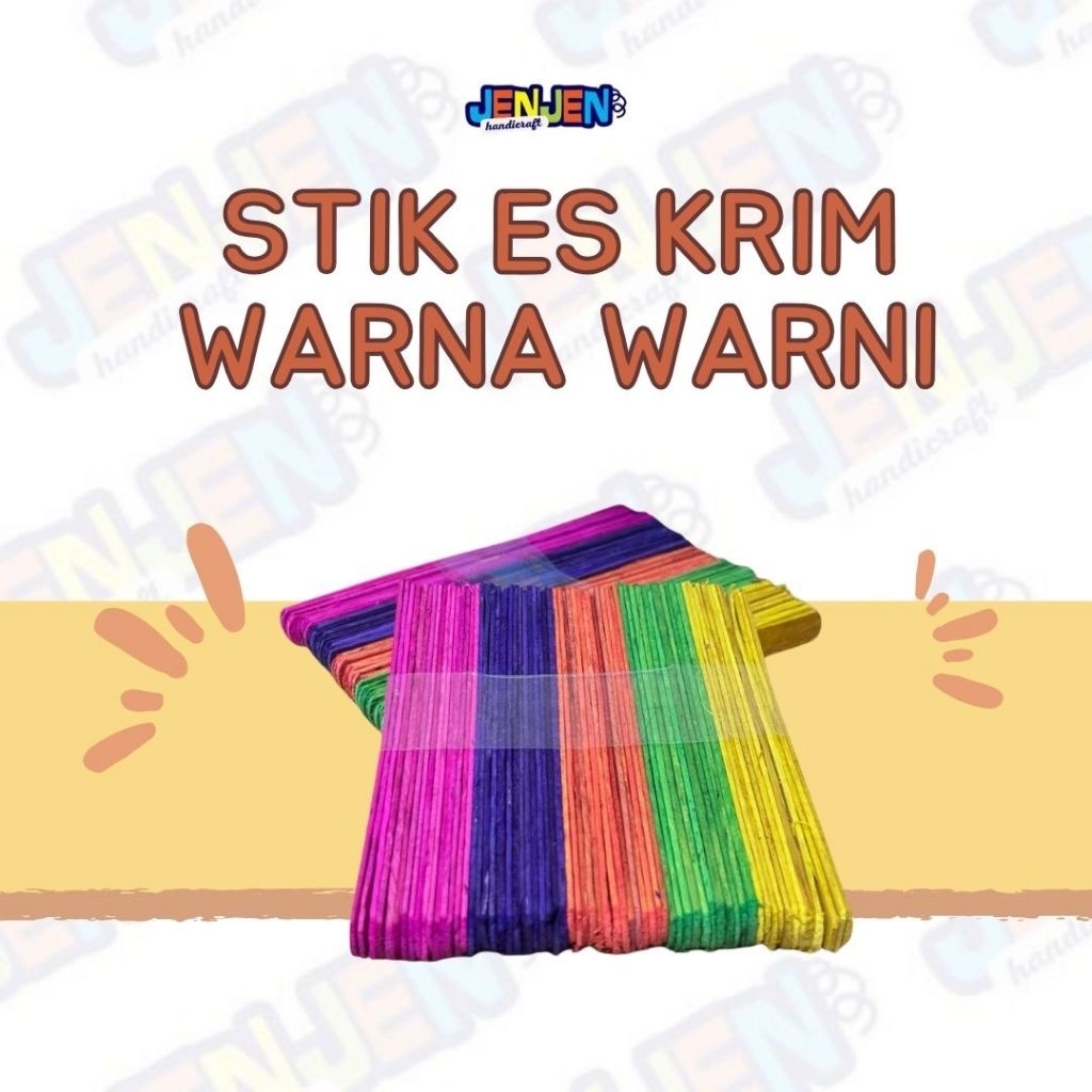 Stik Es Krim Warna-Warni | Stik Es Krim | Mainan Edukasi Anak | Stick ICe Cream