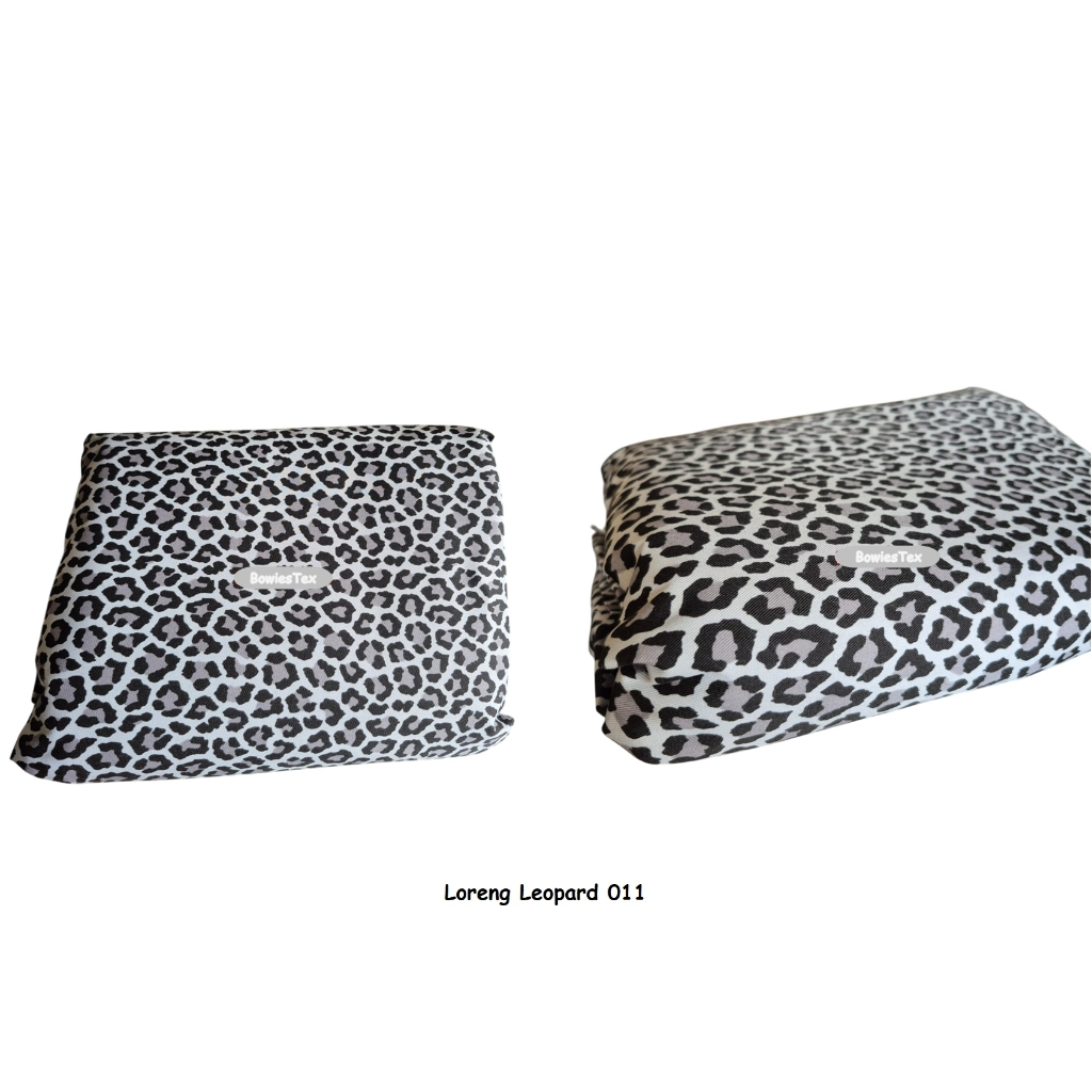 Kain Loreng Leopard Bahan Twill Leopard Loreng Macan Tutul Poly Kain Camo