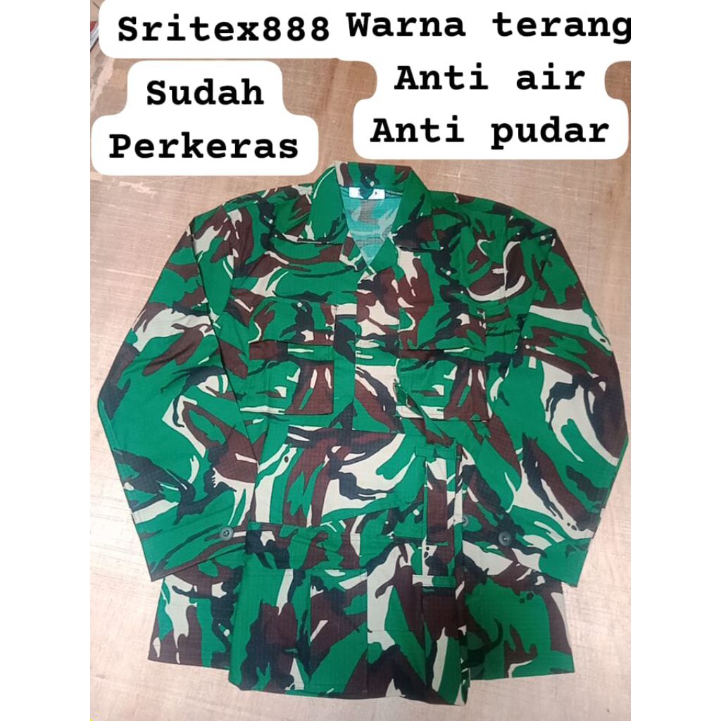 BAJU PDL SRITEX 888 ANTI AIR WARNA TERANG TIDAK PUDAR