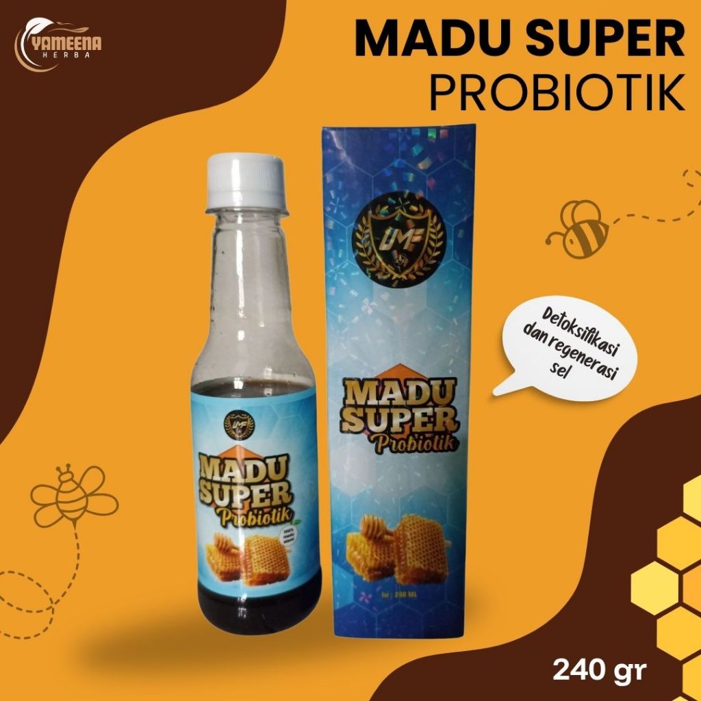MADU SUPER PROBIOTIK | MSP - Detoksifikasi Racun Dalam Tubuh