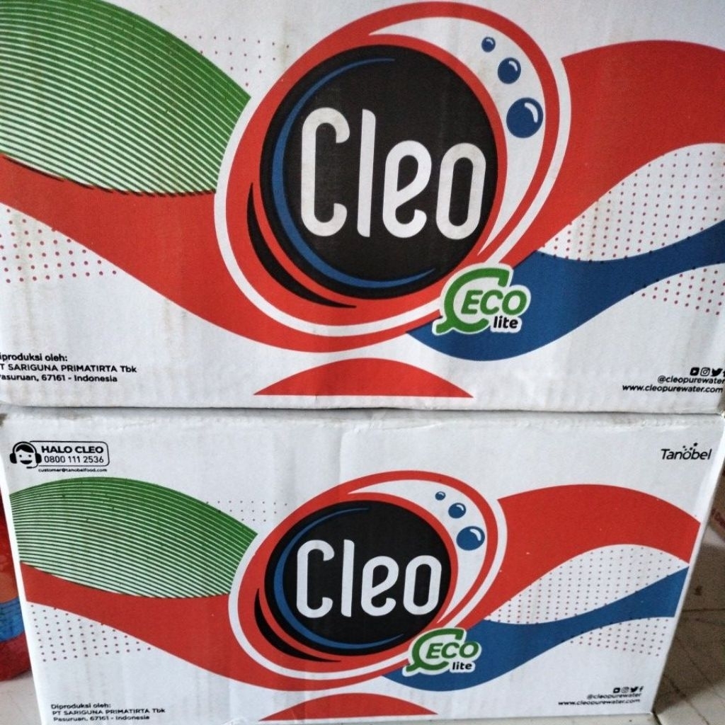 air mineral Cleo botol tanggung Promo