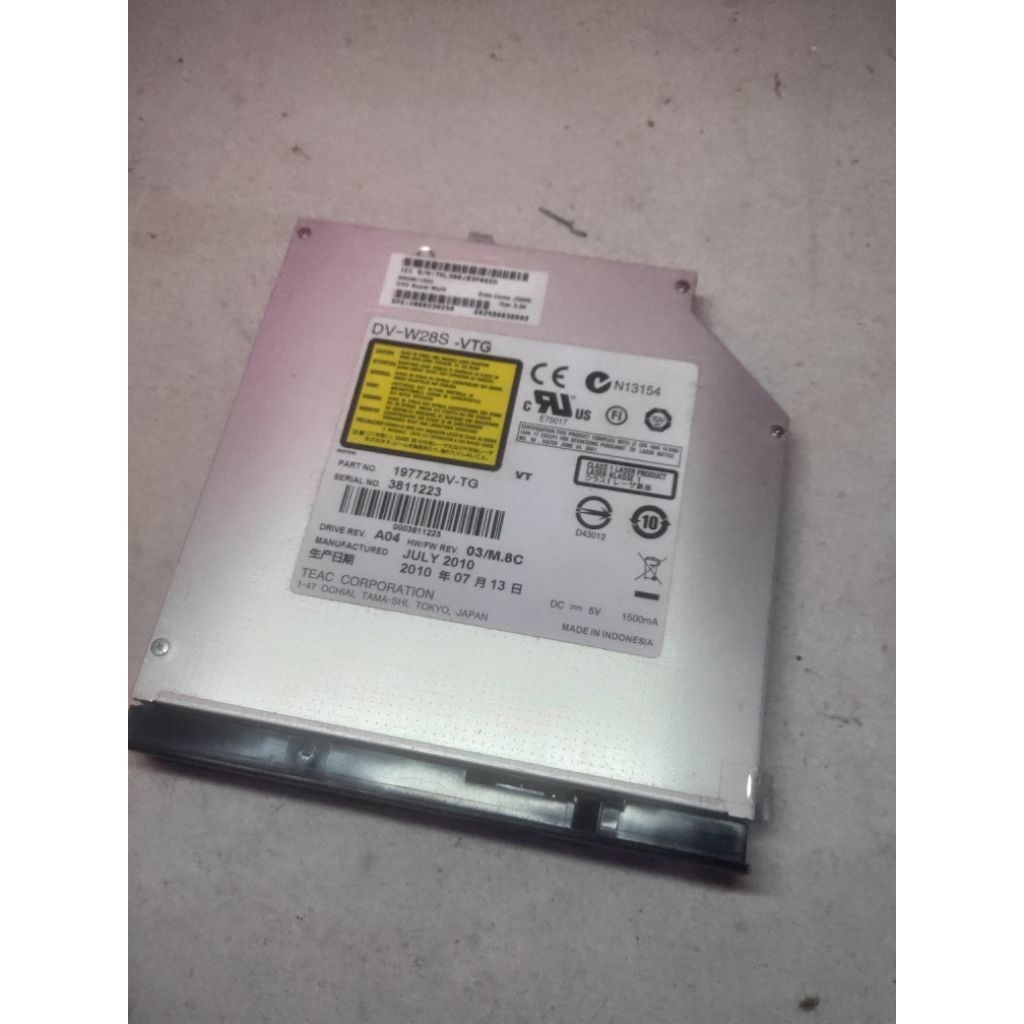 DVD Rw laptop