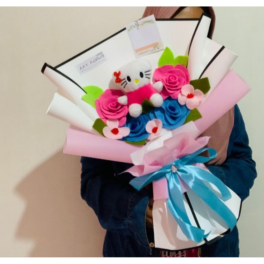 buket foto/ buket bunga/ hadiah wisuda