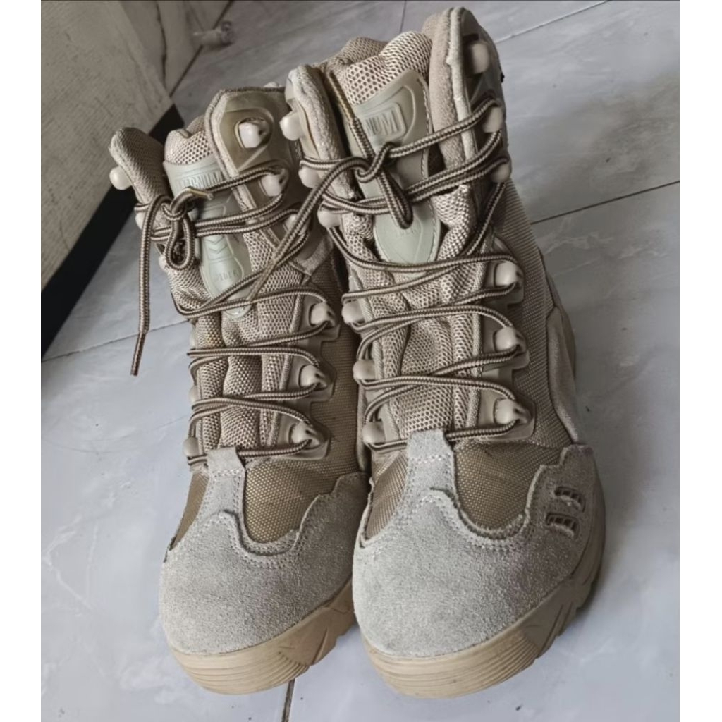 Sepatu Tactical second original kulit asli merk Magnum size 41