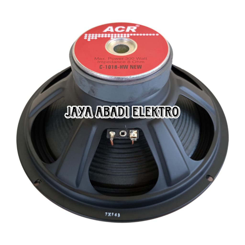 Speaker Fullrange ACR 10 inch C 1018 HW NEW