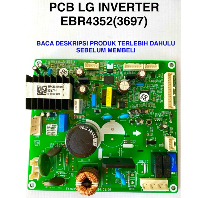 3697 / ebr4352 / modul kulkas LG 3697 / modul kulkas LG ebr4352 / pcb kulkas LG 3697 / pcb kulkas LG