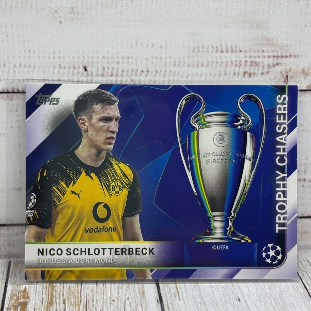 Kartu Bola Schlotterbeck Dortmund Topps UCC Original