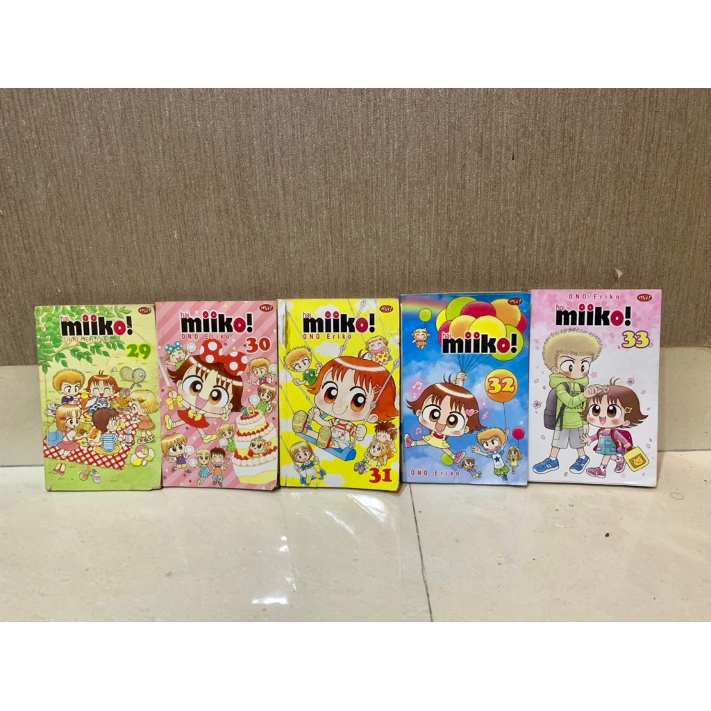 HARGA SET - Komik Miiko Set 29,30,31,32,33