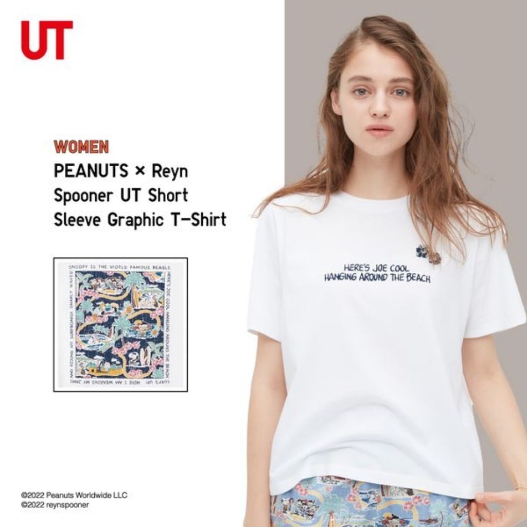 Baju UNIQLO Peanuts Reyn Spooner (NEW)