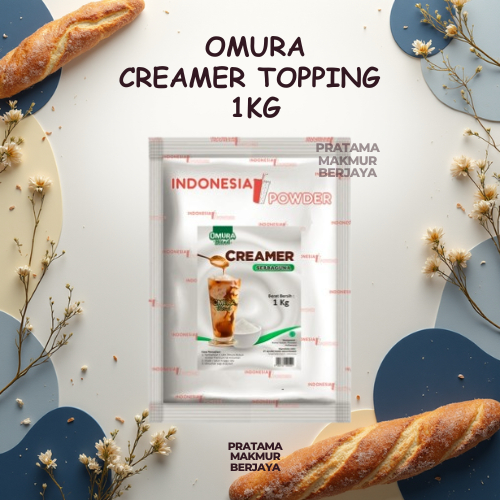 OMURA CREAMER TOPPING 1KG INDONESIA POWDER OMURA 1KG