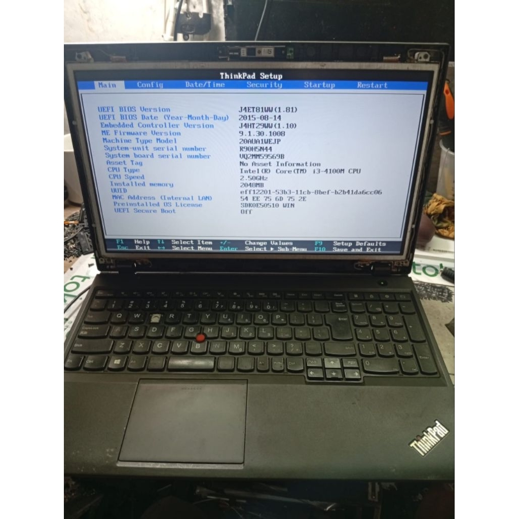 Lenovo ThinkPad L540 Motherboard