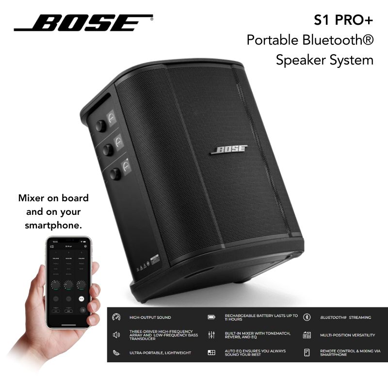 Speaker Bose S1 Pro+ Portable Bluetooth Speaker System