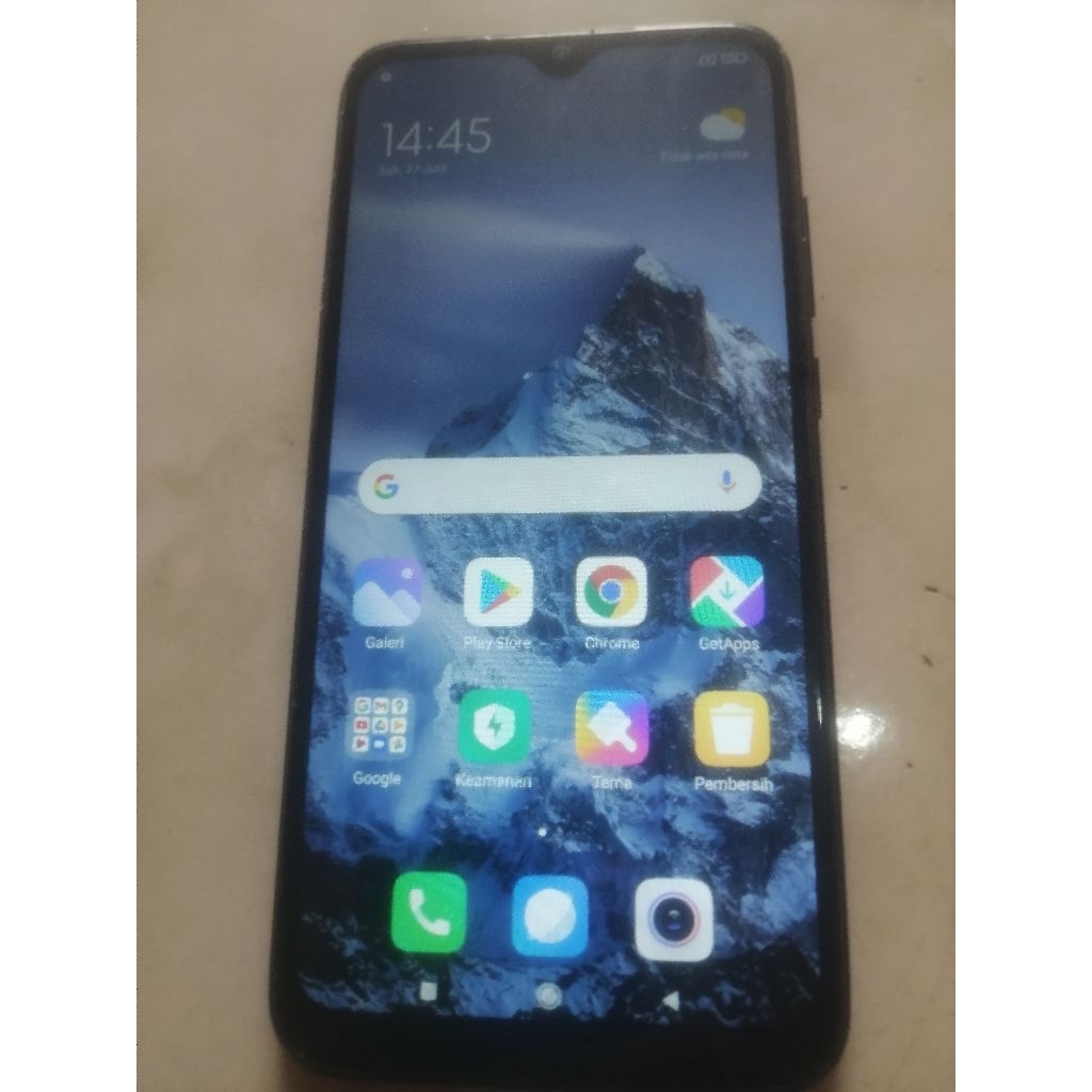 Jual Hp. Readmi note 8 4+1/64 bekas siap pakai