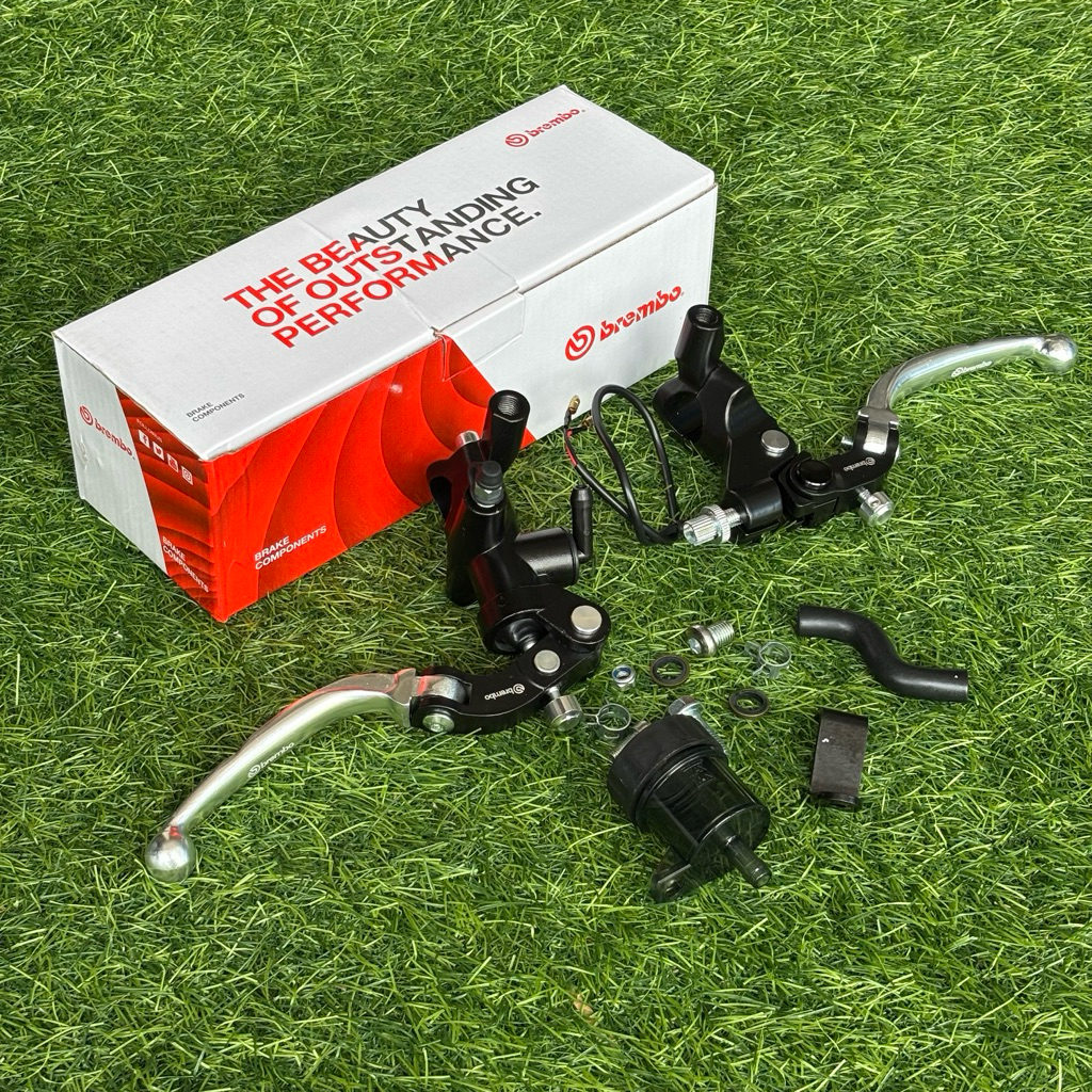 master rem brembo oval set kanan kiri master rem kanan brembo kiri manual set
