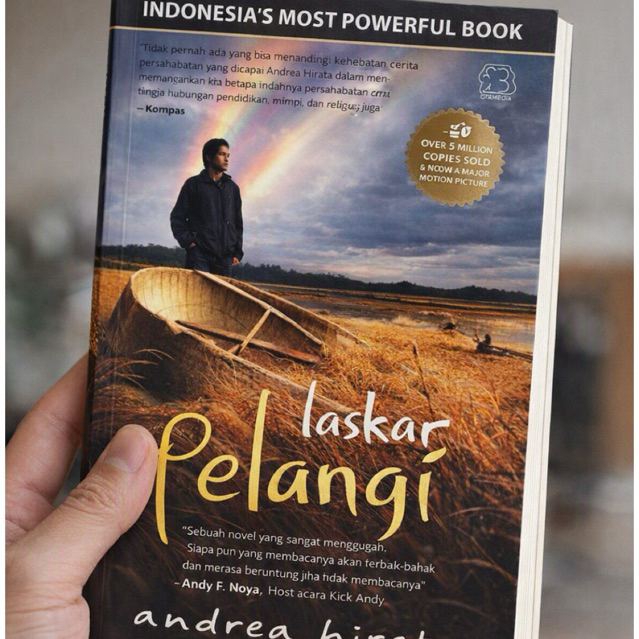 E-Book PDF Novel Laskar Pelangi Karya Andrea Hirata | Buku Digital Inspiratif dan Motivasi