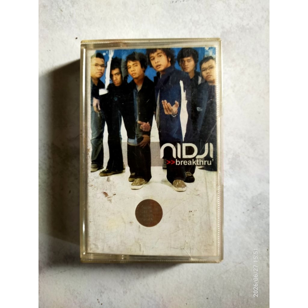 kaset pita NIDJI "breakthru"