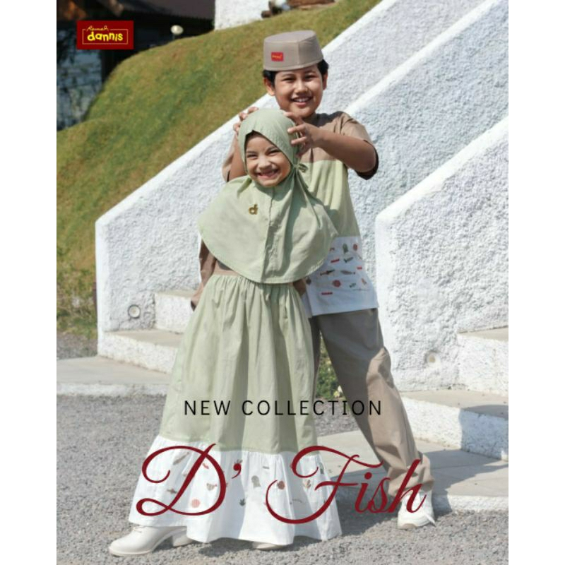 SARIMBIT DANNIS D'FISH BY DANNIS COLLECTION COUPLE ANAK