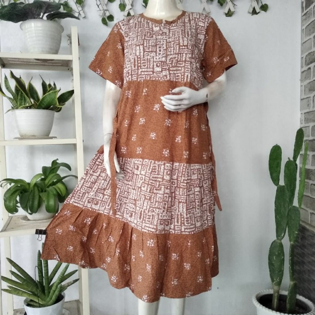 Daster Qonita Original (Ld108,Pb116) DS Salsa Resleting