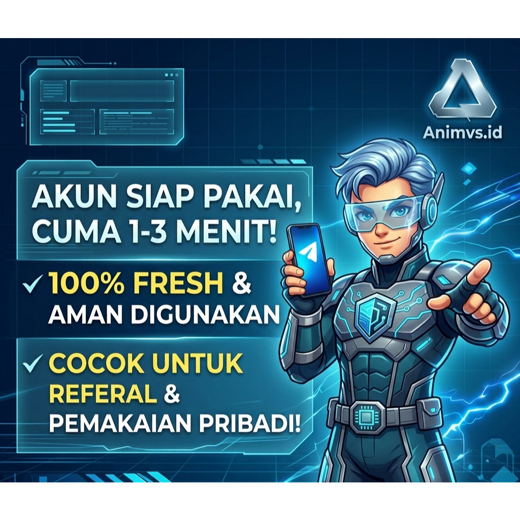 Akun Telegram India Fresh - Ready ID 1 sampai 8