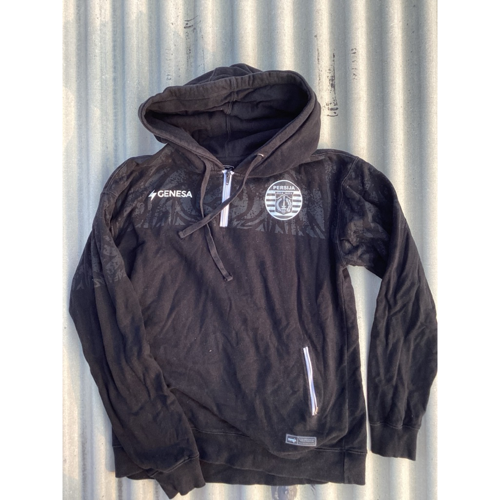 persija muda halfzip hoodie jaket original second