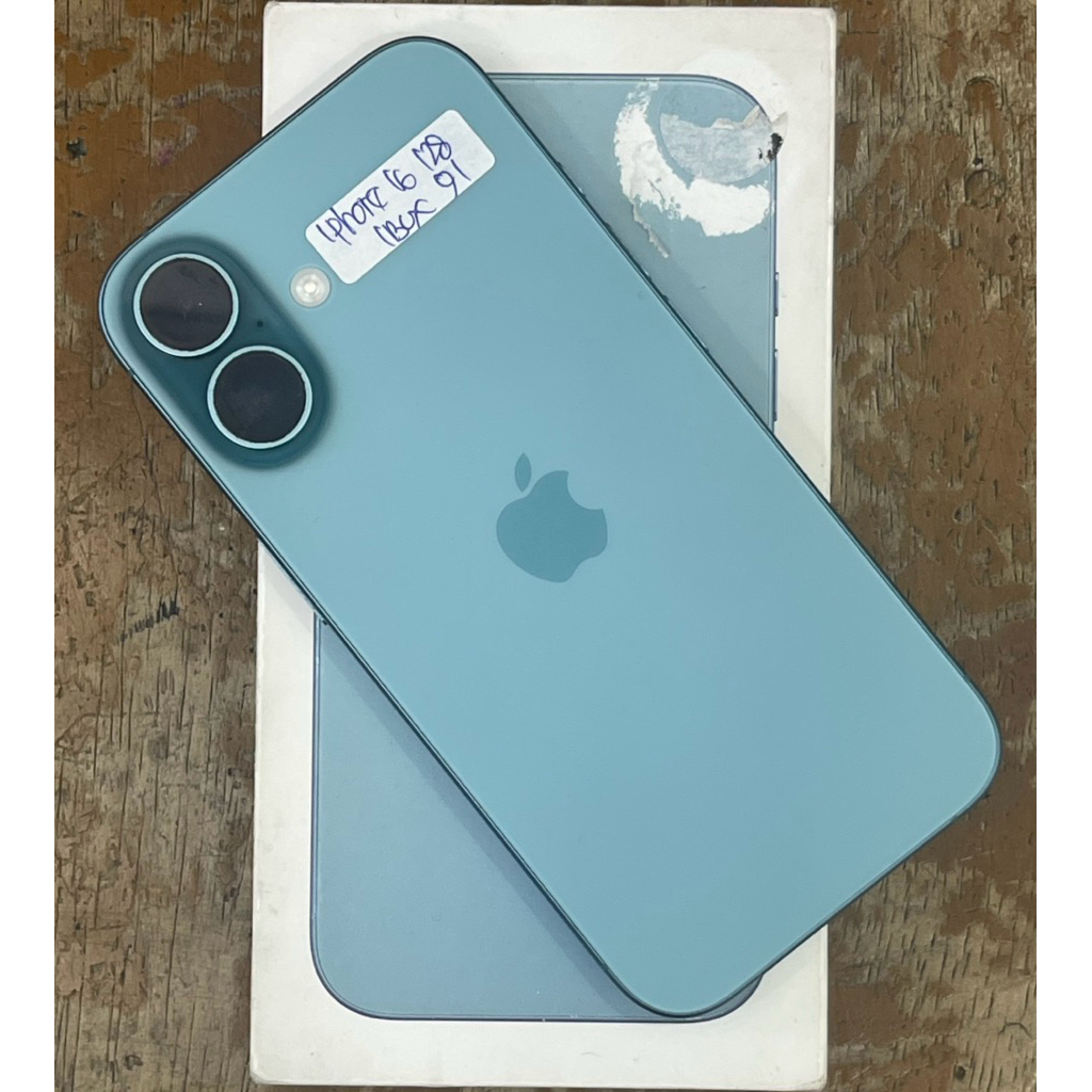 Hp Second iPhone 16 128GB IBOX Fullset Garansi