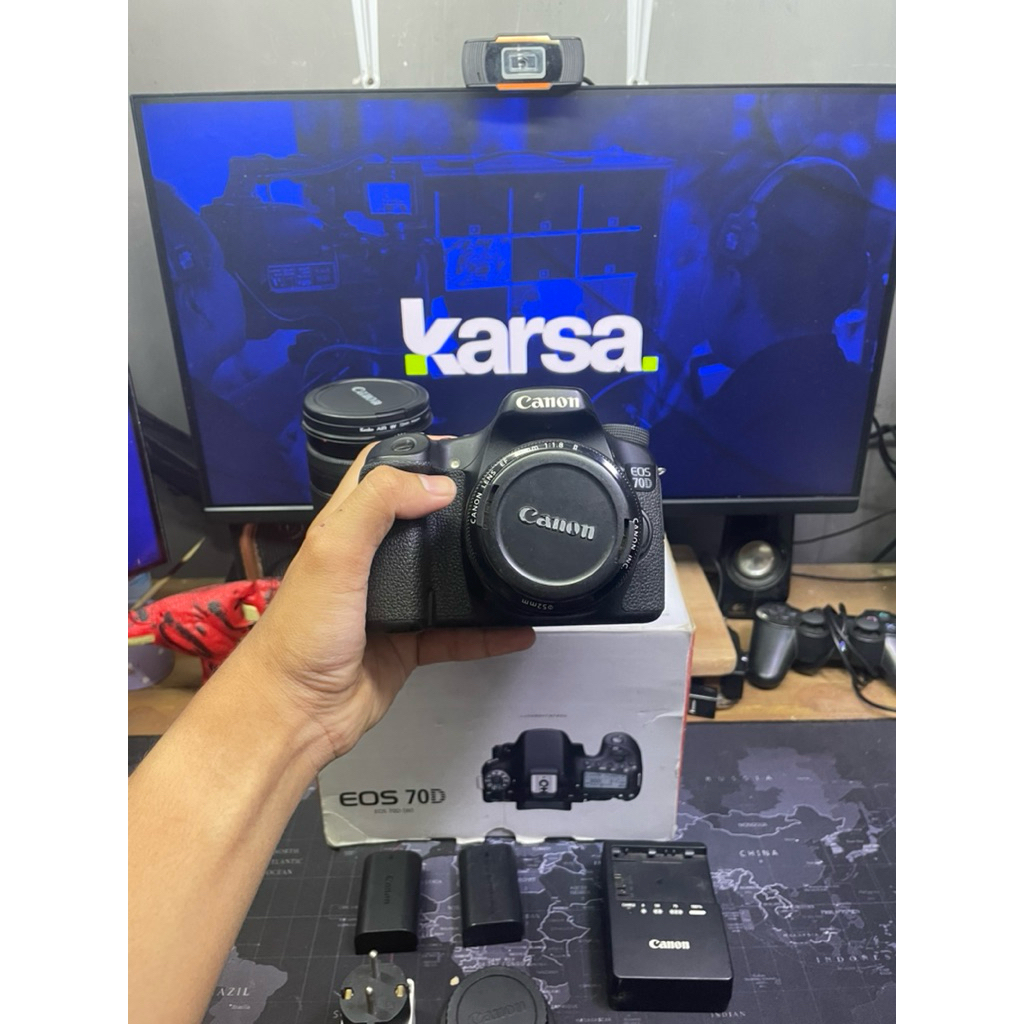 canon eos 70d second lensa 2
