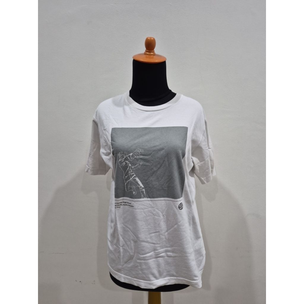 Kaos uniqlo T-shirt JJK & Musée the Louvre