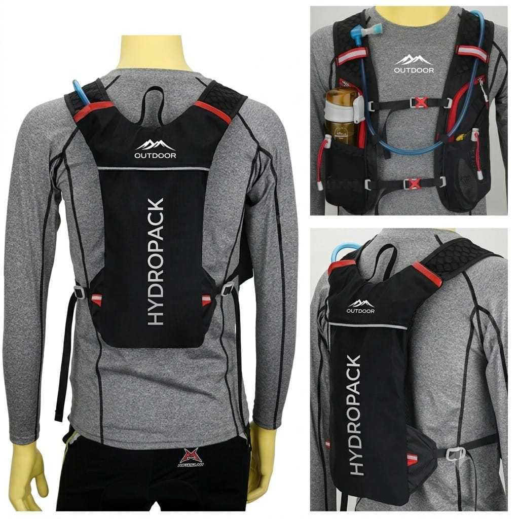 Tas Punggung Hydropack Running Hydopack Trail Running Tas Hydropack Cycling Rompi