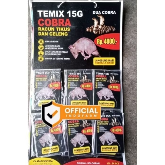 [indofarm] racun tikus temix asli