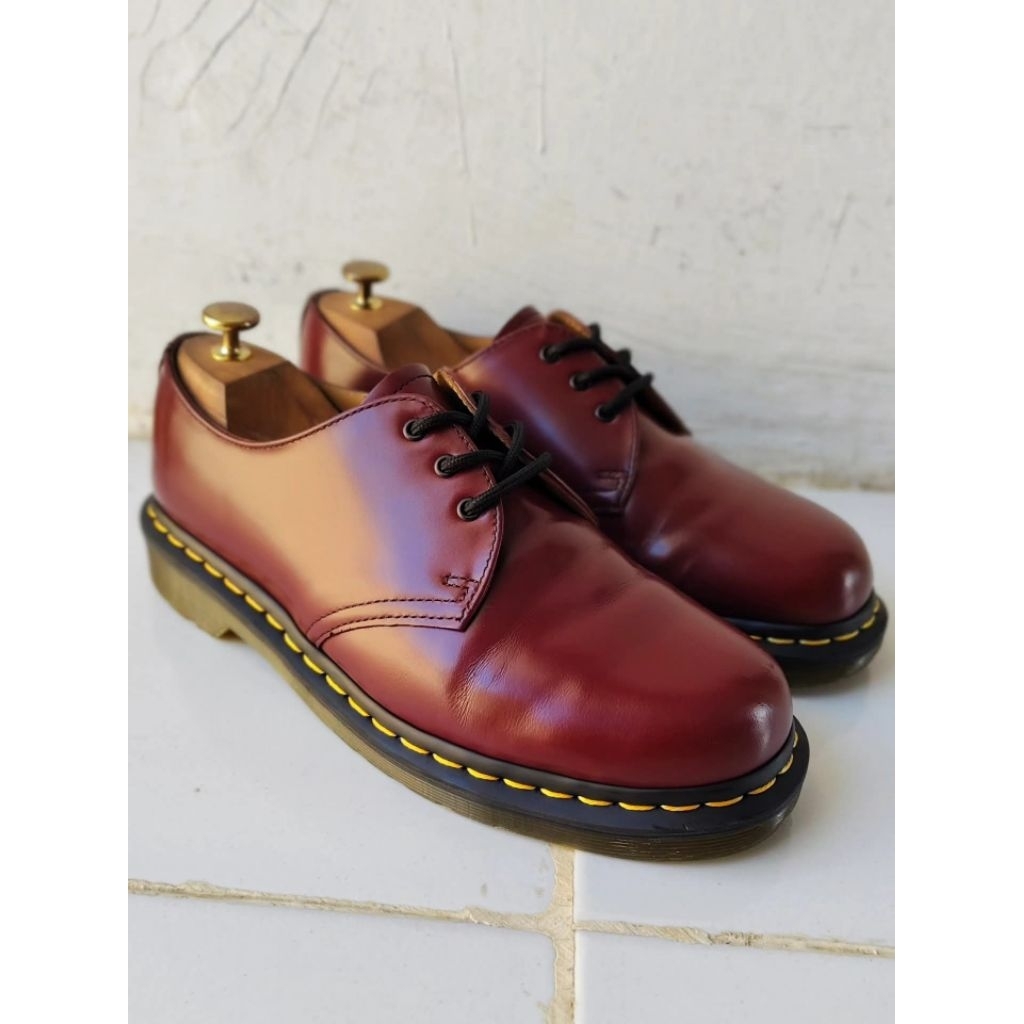 dr martens 1461 red cherry size 42 original docmart