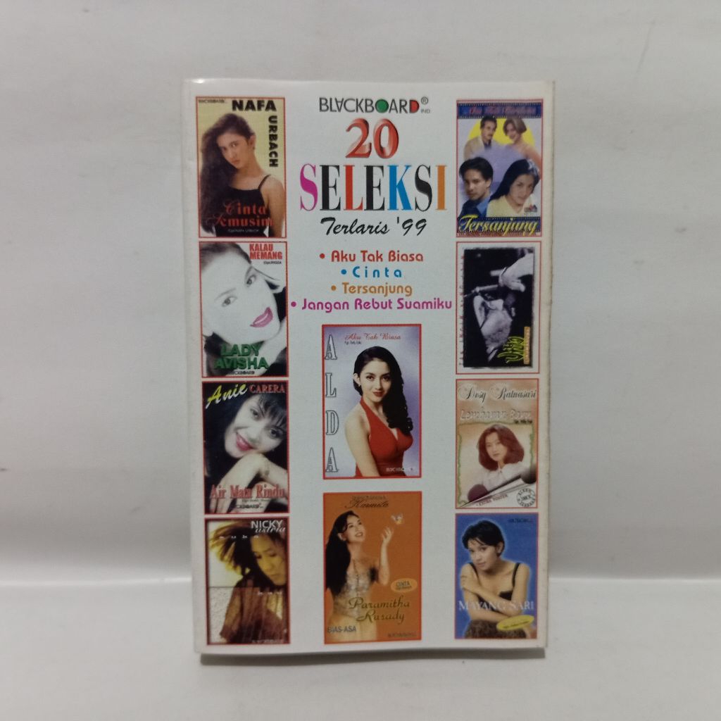 Kaset 20 Seleksi Terlaris '99 - Nafa Urbach Alda Risma Anie Carera VA