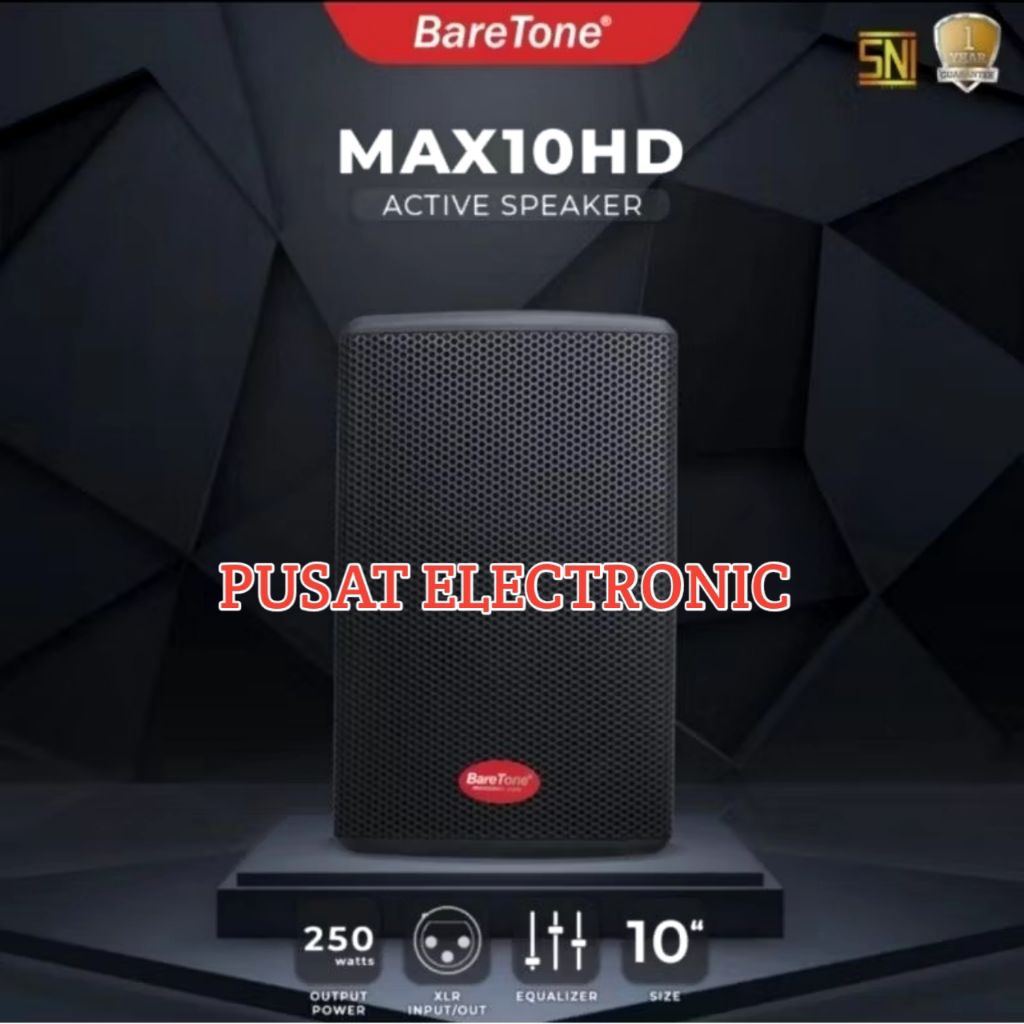 Speaker Aktif Baretone Max10hd Original Speaker 10inch Baretone