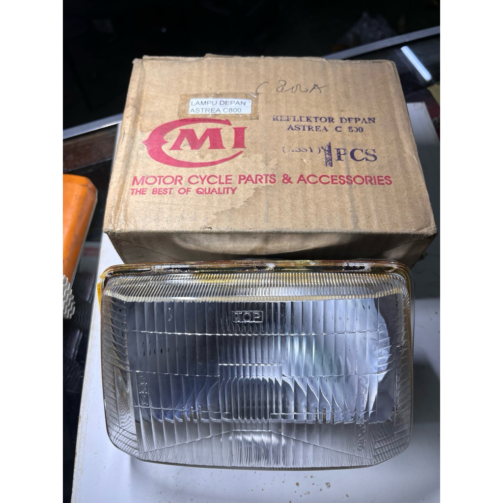 lampu depan honda astrea c800 robot
