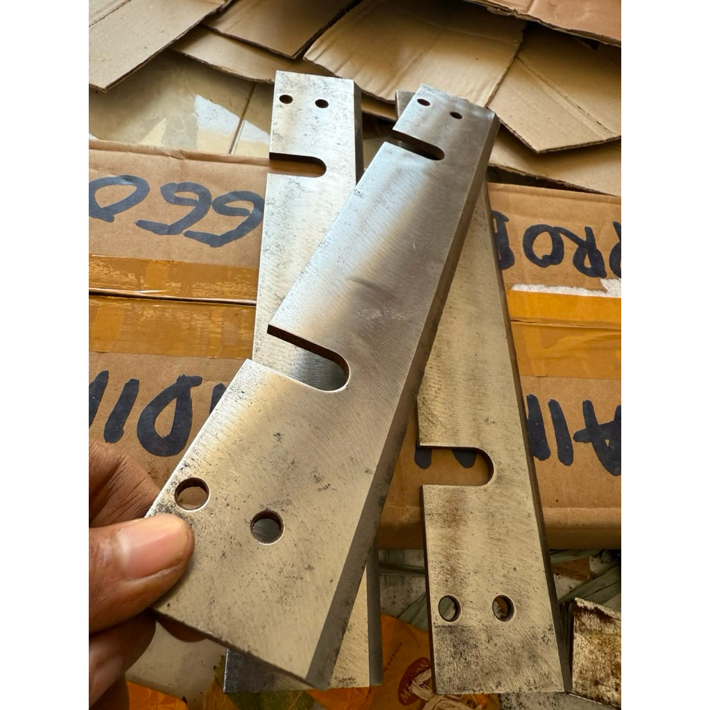 Bahan Bilah Material Baja HSS Baja Putih dari Pisau Planer Serut Kayu