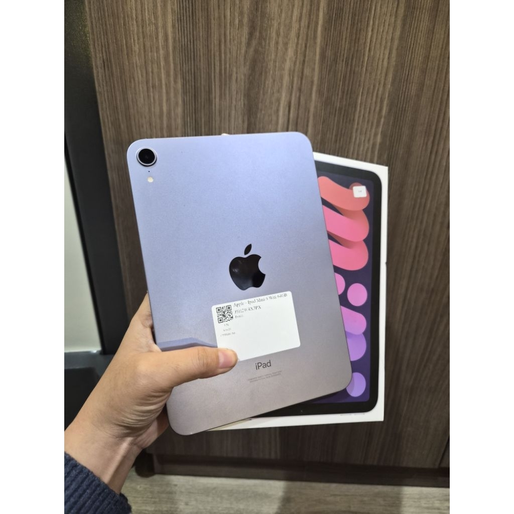 Ipad Mini 6, 64 gb, Wifi Only, Fullset, seken, bekas pemakaian wajar