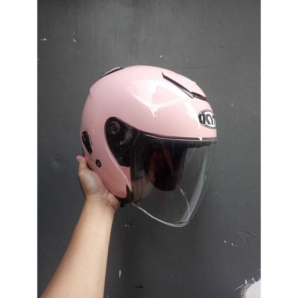 KYT Kyoto Pink XL Second Bekas