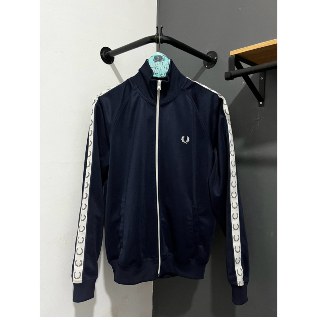 TRACKTOP FRED PERRY NAVY 100% ORIGINAL