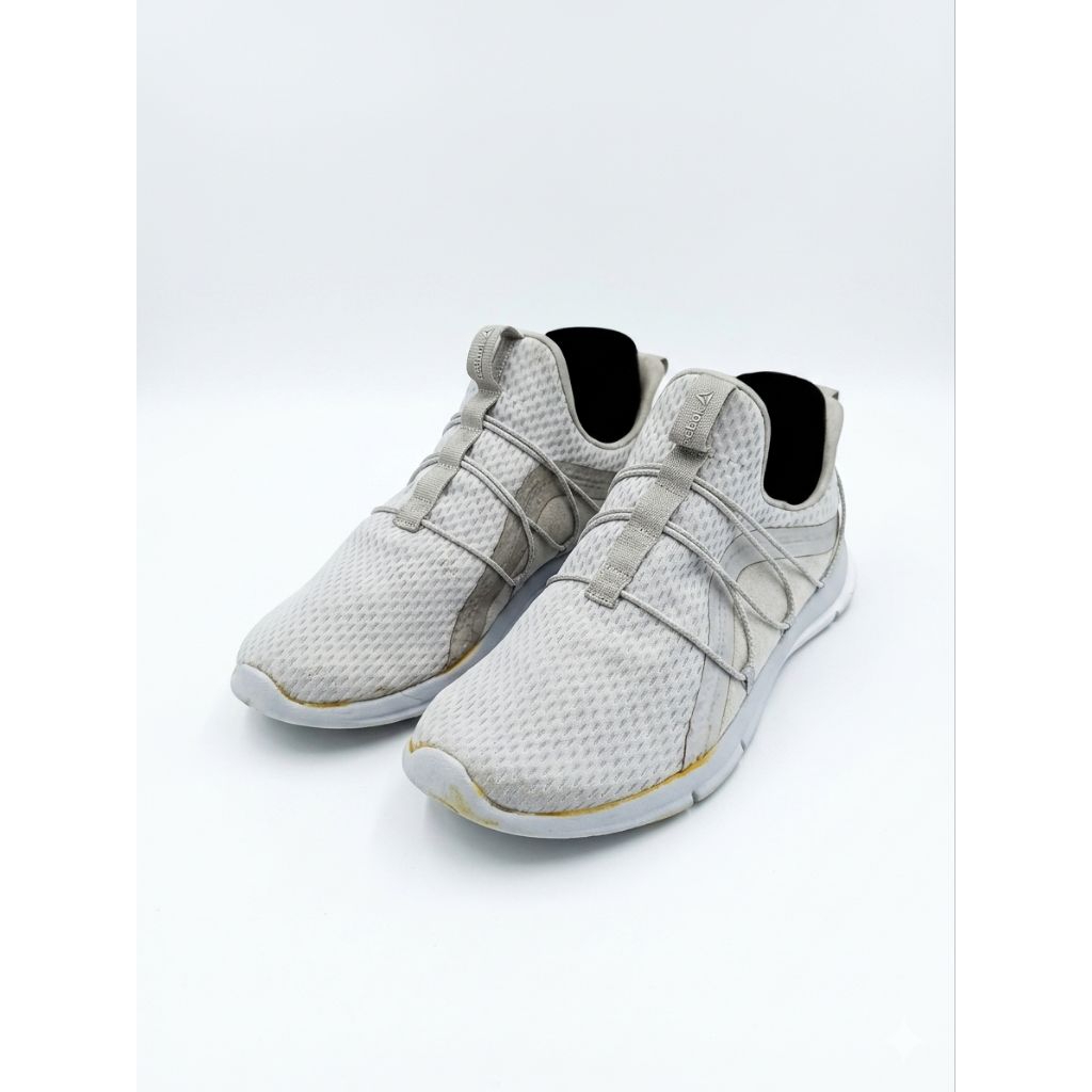 Sepatu Reebok bekas/second/pl/preloved Print Her 3.0 Grey, sepatu running, sepatu hiking, sepatu ola