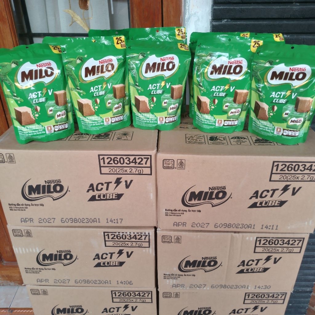 Nestle Milo Active Cube 1 DUS (isi 20 bungkus)
