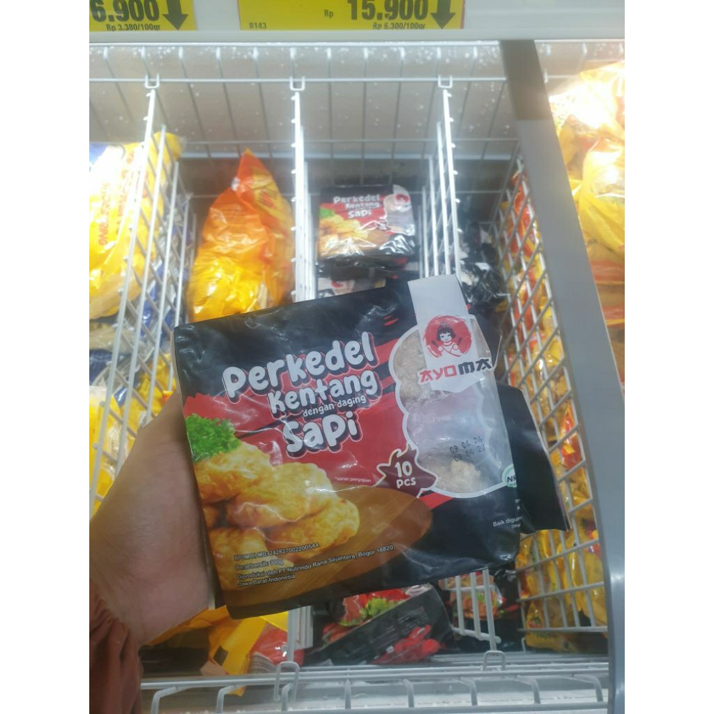 Perkedel Kentang daging Sapi Ayoma