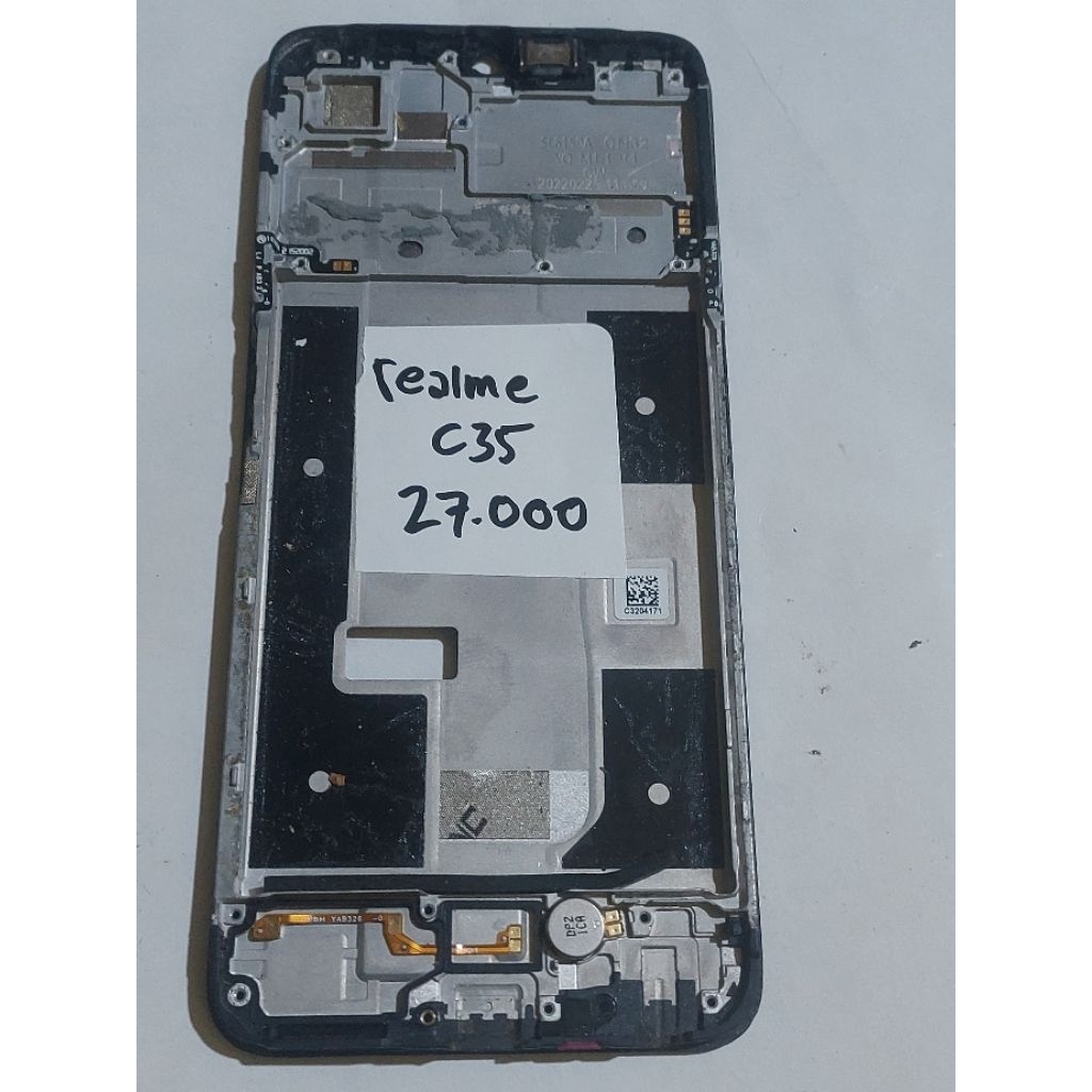 frame realme c35 second original cabutan
