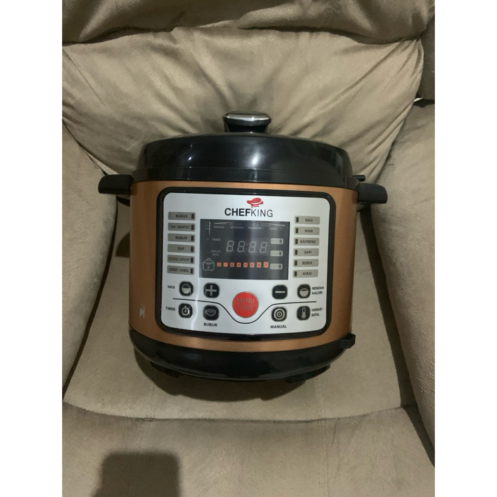 Chefking Pressure Cooker Preloved New