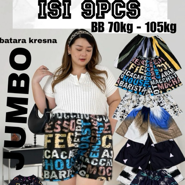 Grosir Celana Pendek Kolor Isi 9 Kulakan Boxer Hawai Hotpants Pria Wanita Batara Kresna Konveksi Kla