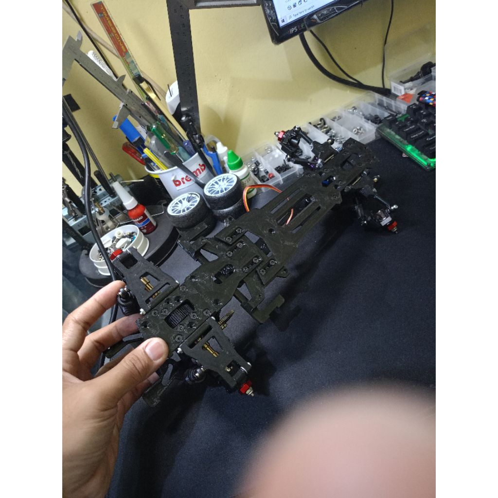 CHASSIS RC DRIFT KIT 1/10 AIpRC V4