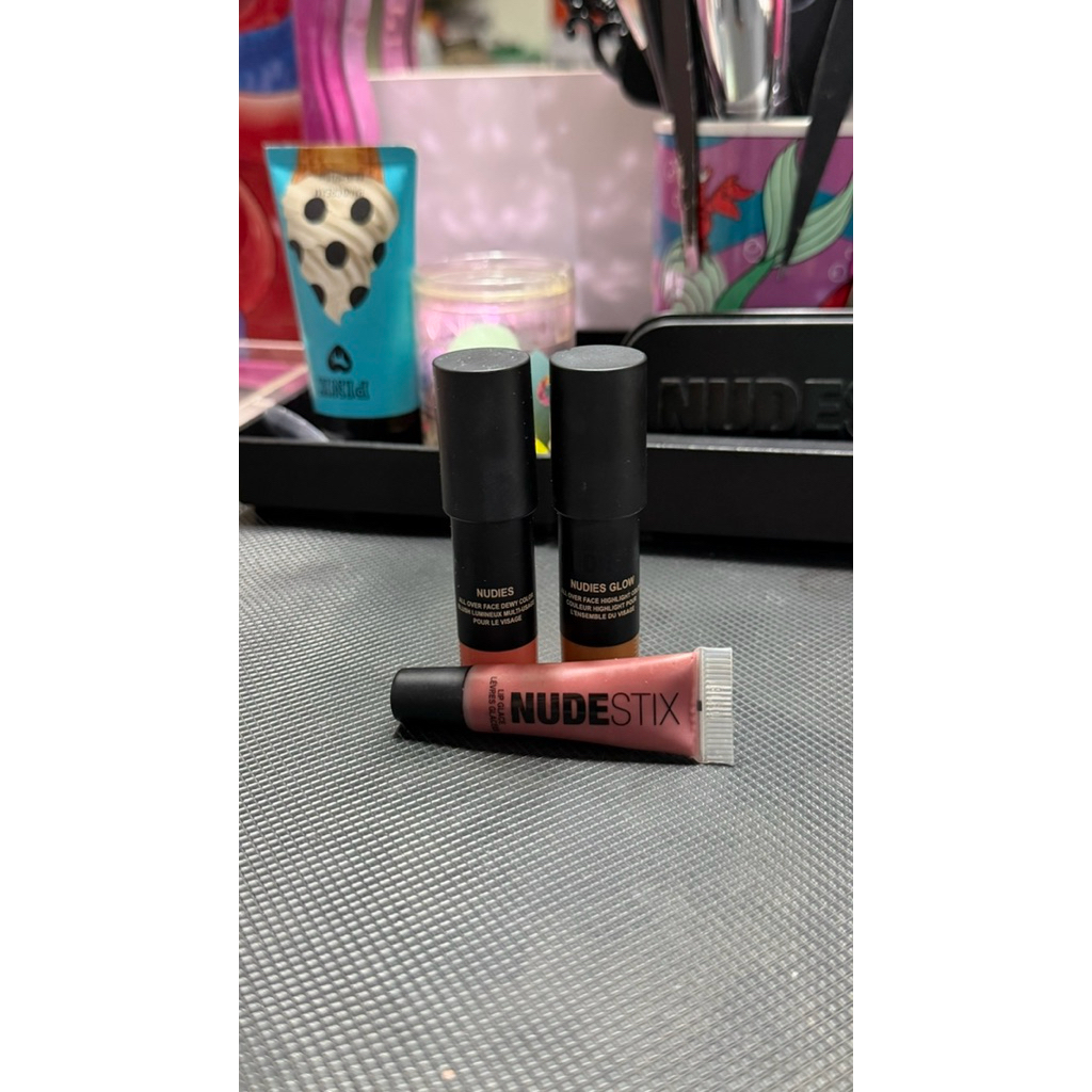 Nudestix Blush Highlighter Lipgloss