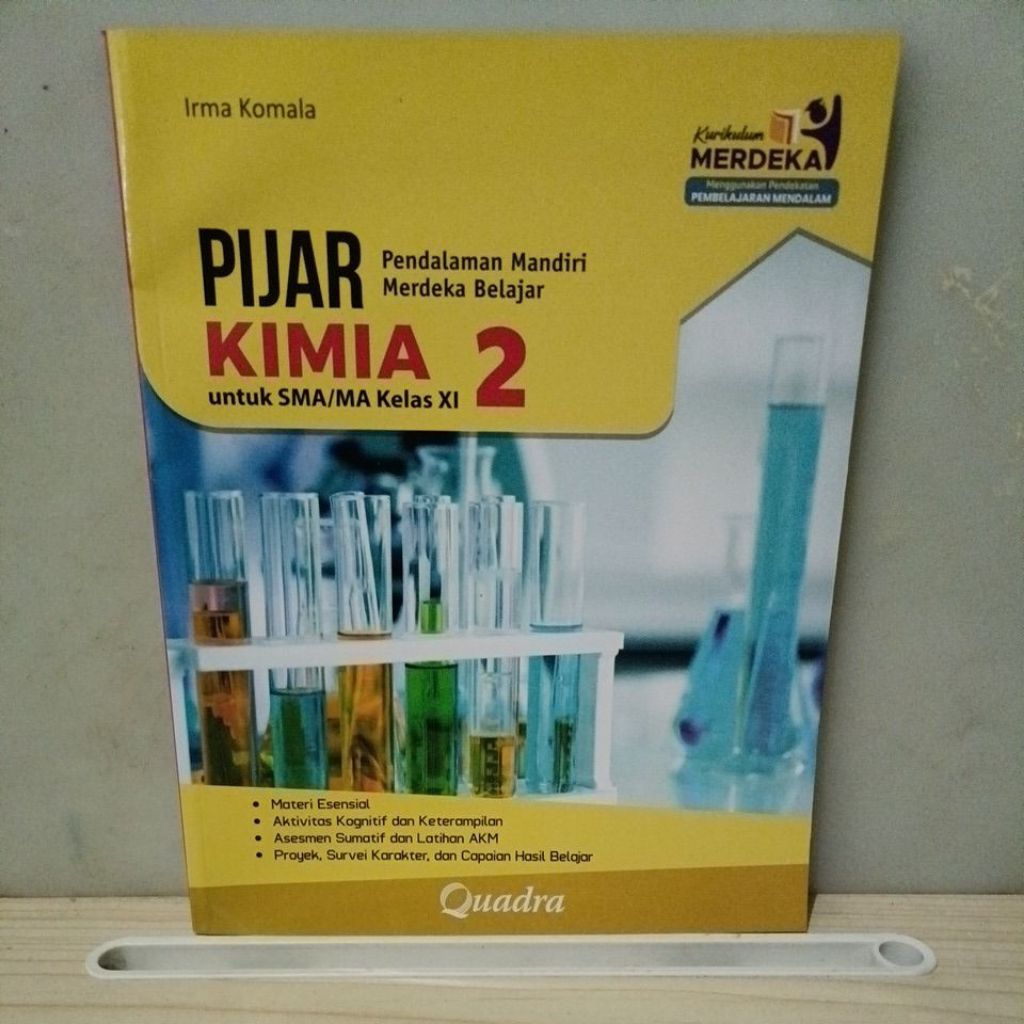 Buku Original - Pijar KIMIA SMA XI kurikulum merdeka Quadra