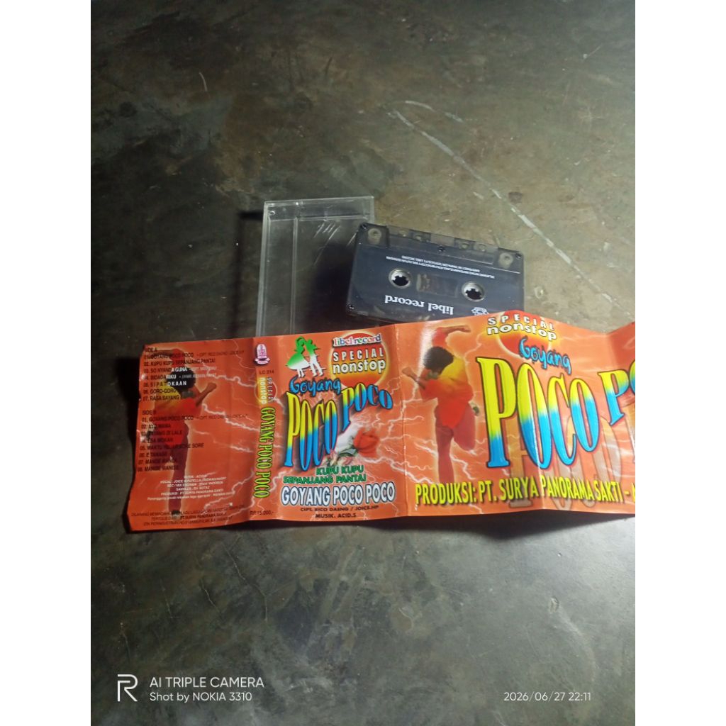 Kaset pita goyang poco poco nonstop