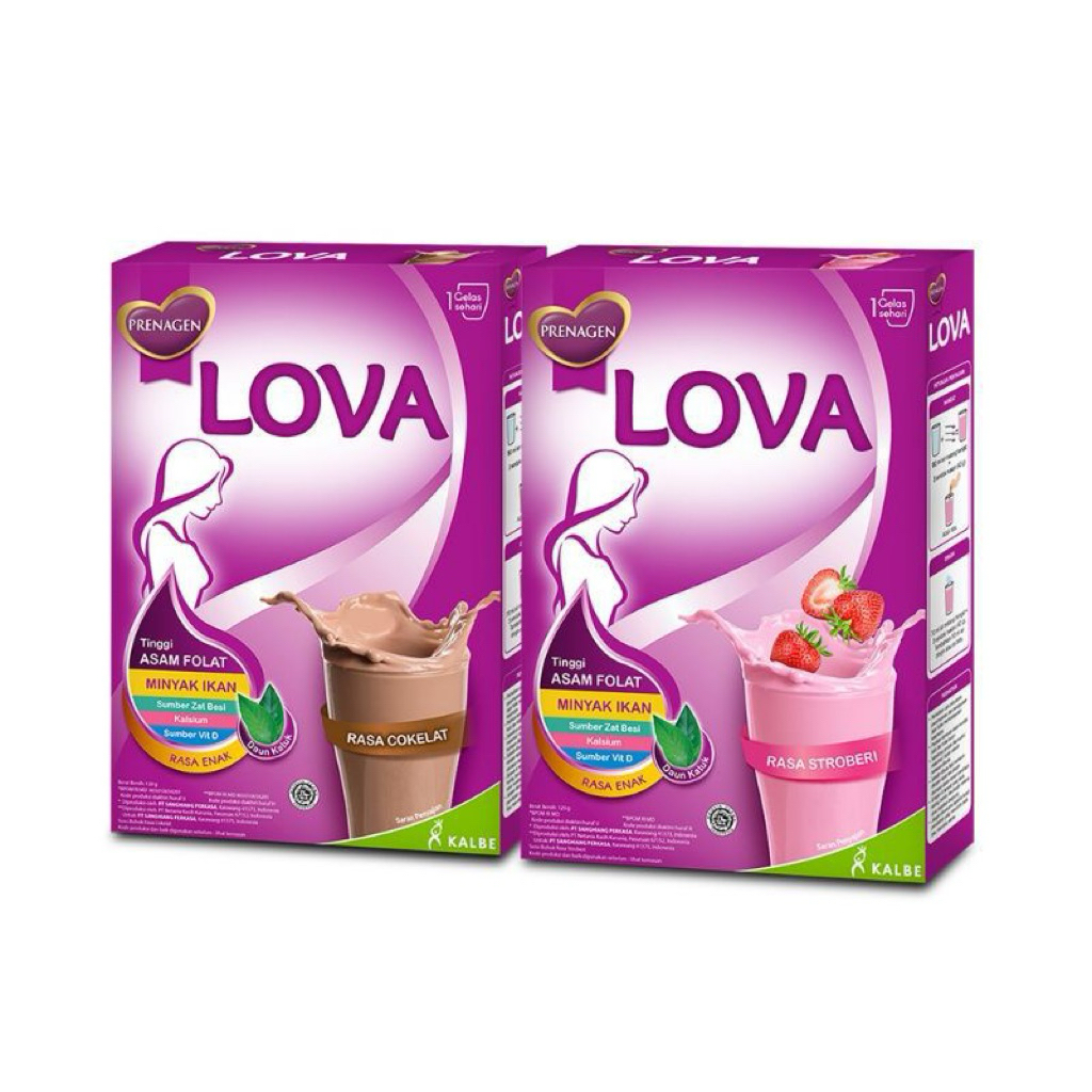 Lova Susu Ibu Hamil Prenagen Lova 120g