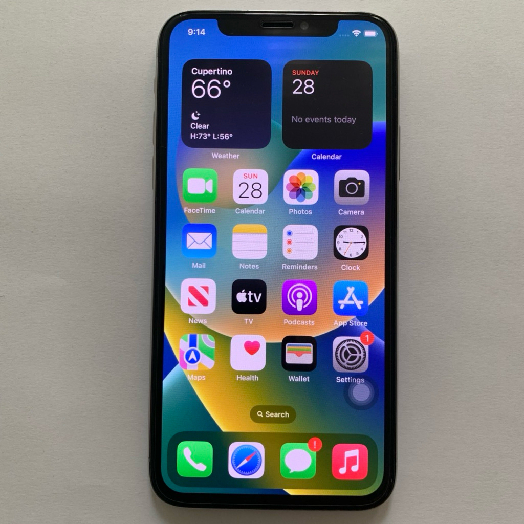 iPhone X Silver 64GB RESMI
