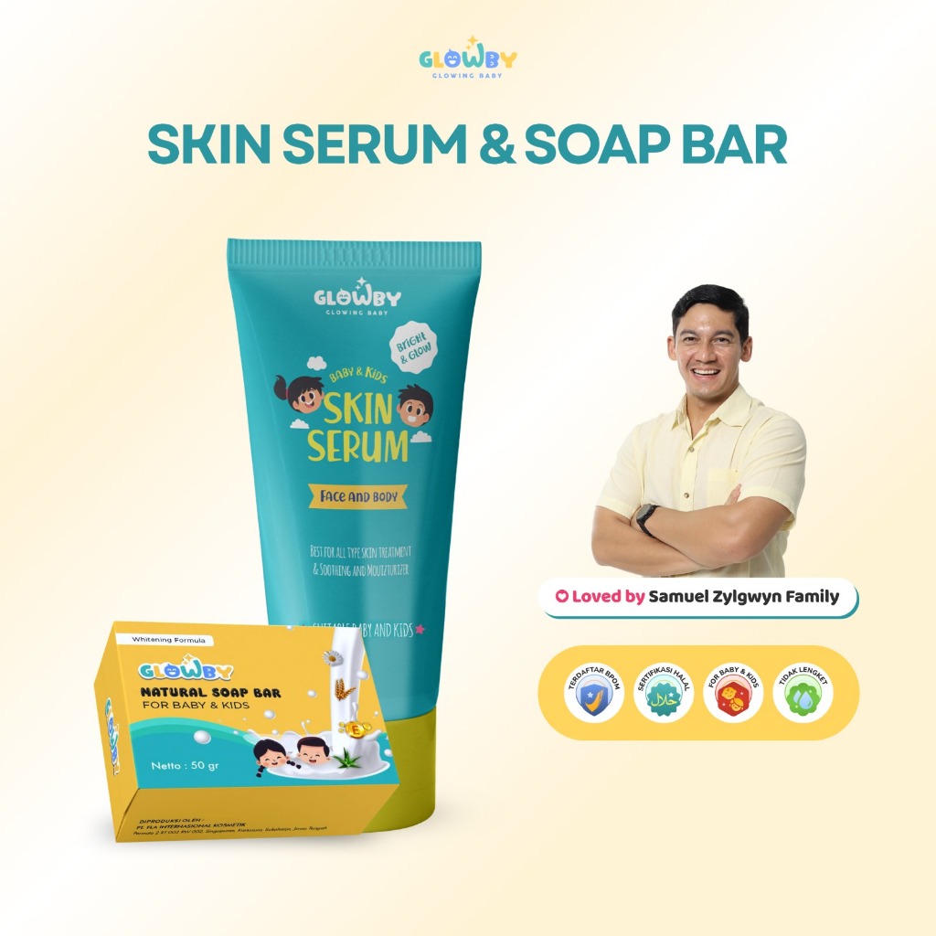 (Glowby) Perfect Glowing Soap Bar and Skin Serum